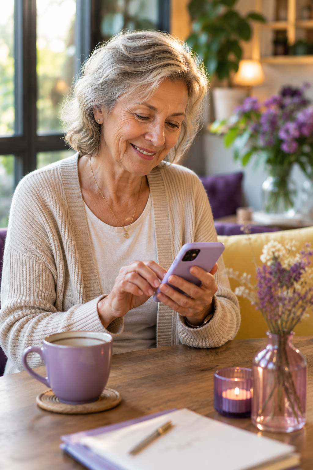 femme qui prend rendez-vous avec une assistante sociale